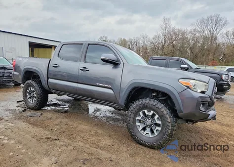 2019 Toyota Tacoma Double Cab from USA, damaged, VIN 3TMCZ5AN4KM224902